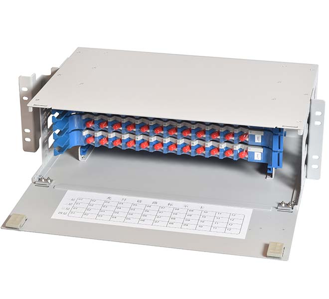 熔配型光纤配线箱（48芯 3U）